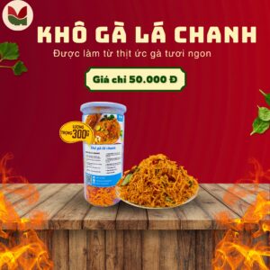 Khô Gà Lá Chanh