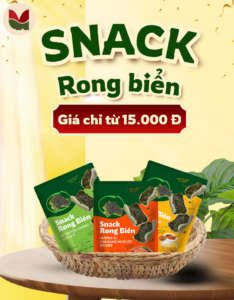 Snack vị rong biển