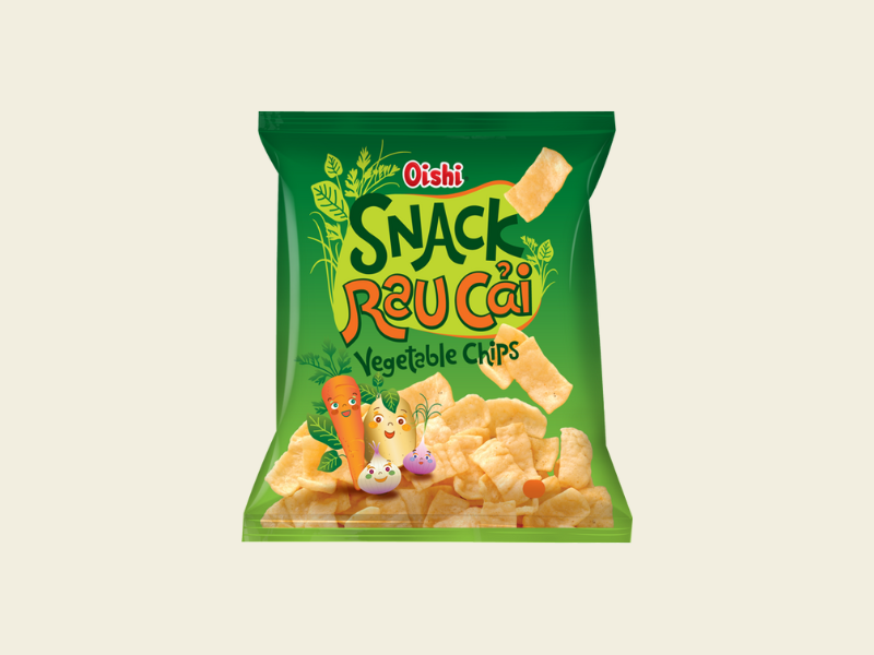 Snack bim bim từ rau củ