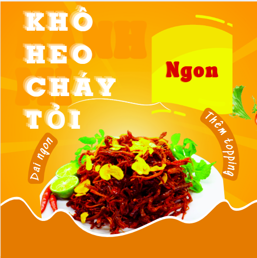 Khô heo cháy tỏi