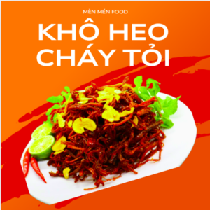 Khô heo cháy tỏi 