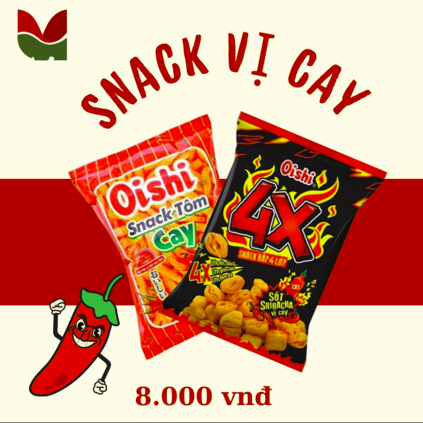 Snack hot nhất