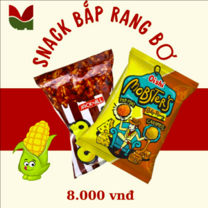 Snack vị bắp rang bơ